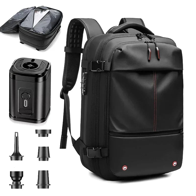 Travel Compression Backpack -Expandable Laptop Backpack