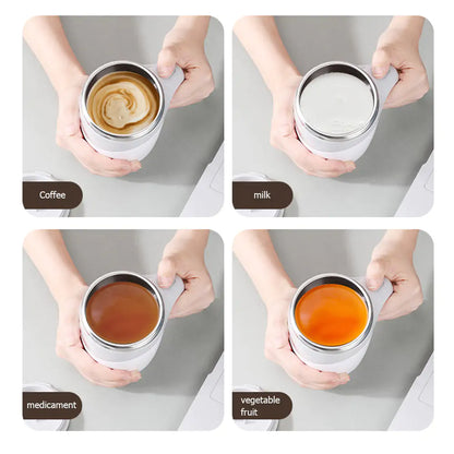 Automatic Stirring Magnetic Mug - Insulated and Durable Battery Life