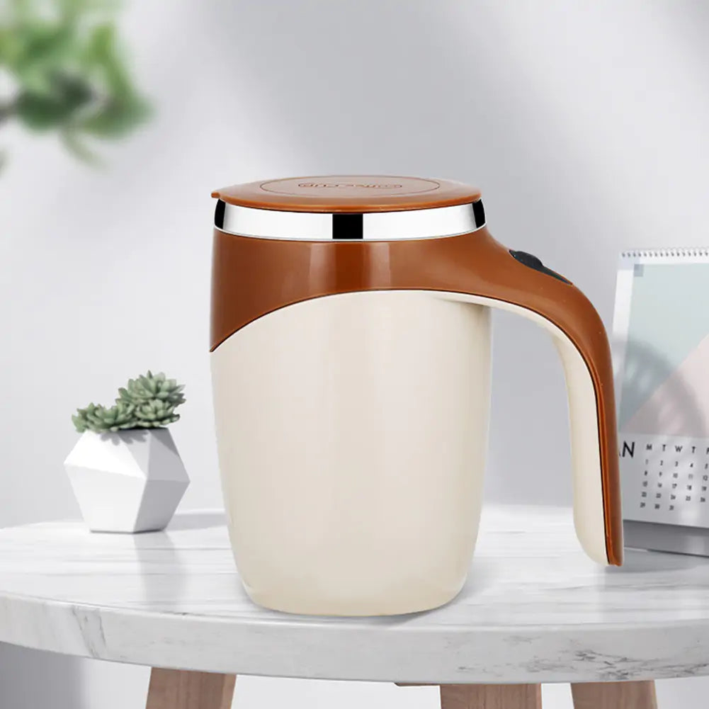 Automatic Stirring Magnetic Mug - Insulated and Durable Battery Life