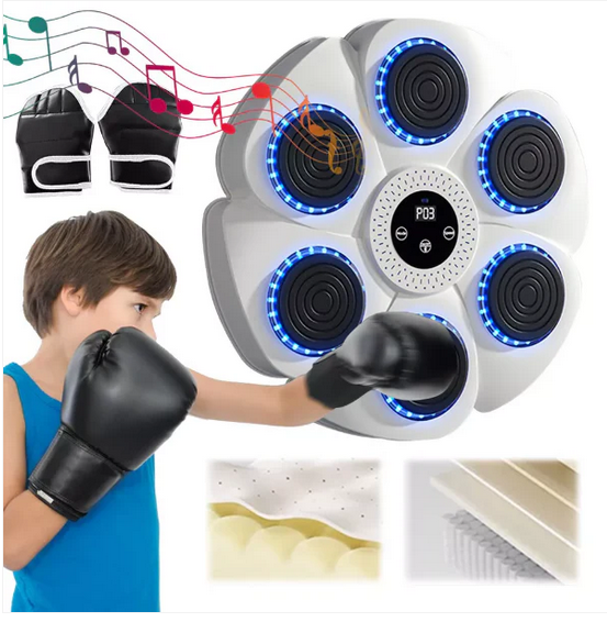 Smart Music Boxing Machine for Interactive Punching Workouts MMA