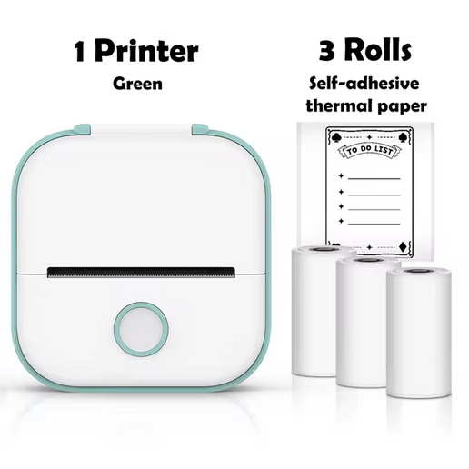 Thermal Pocket Printer Self-adhesive Stickers Use