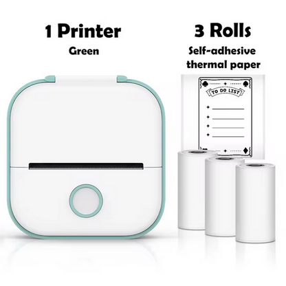 Thermal Pocket Printer Self-adhesive Stickers Use