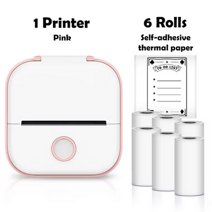 Thermal Pocket Printer Self-adhesive Stickers Use