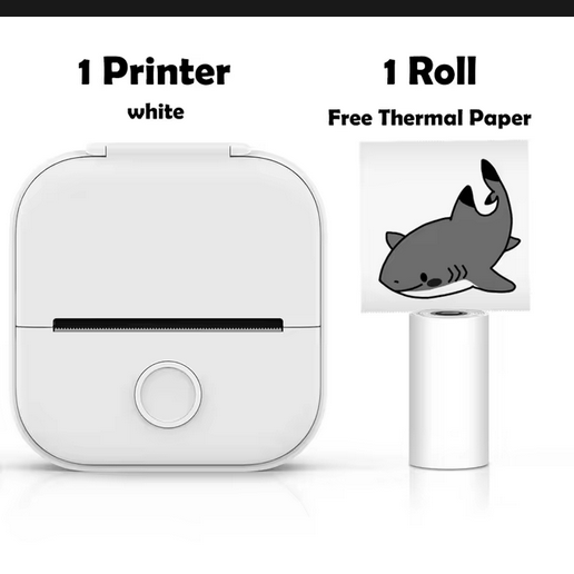 Thermal Pocket Printer Self-adhesive Stickers Use