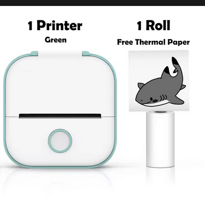 Thermal Pocket Printer Self-adhesive Stickers Use