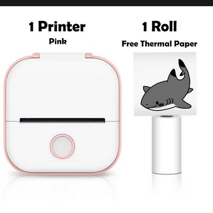 Thermal Pocket Printer Self-adhesive Stickers Use