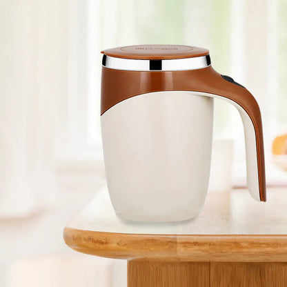 Automatic Stirring Magnetic Mug - Insulated and Durable Battery Life